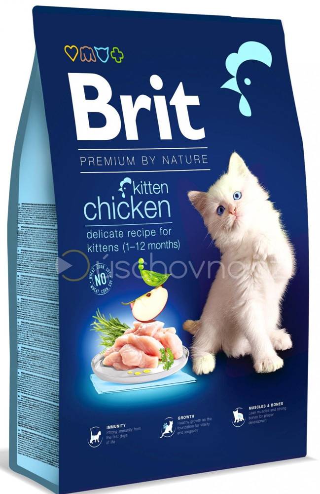 Brit  by Nature Cat. Kitten Chicken 8 kg značky Brit