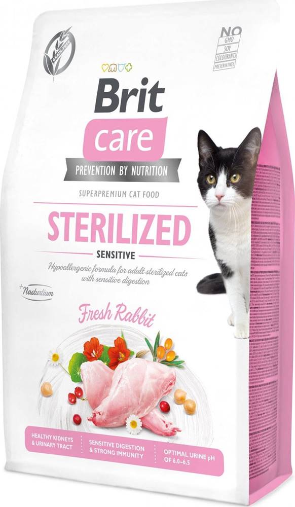 Brit  Care 2, 0kg cat Sterilized Sensitive,  Grain-Free značky Brit