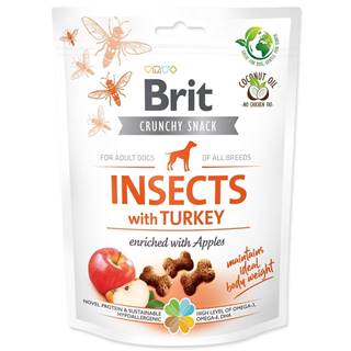 Brit Care Dog Crunchy Cracker. Insects with Turkey and Apples - 200 g