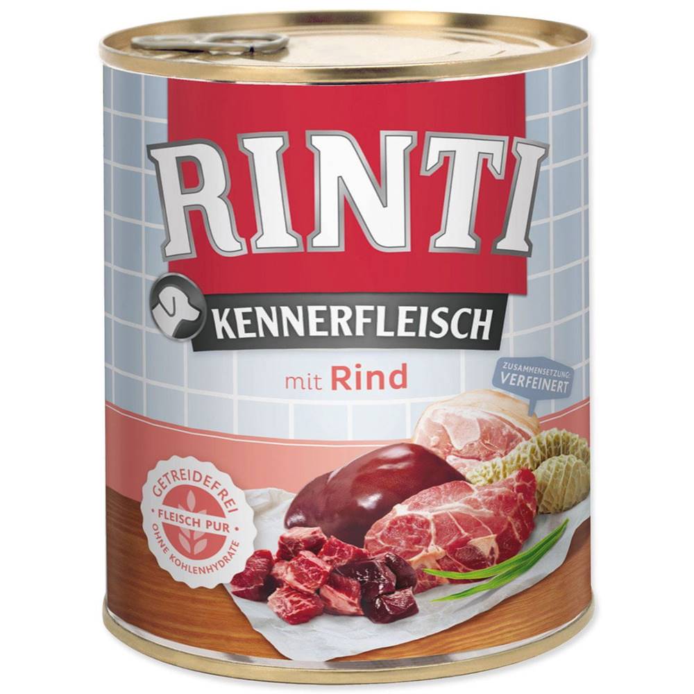 RINTI  Konzerva Kennerfleisch hovädzie - 800 g značky RINTI