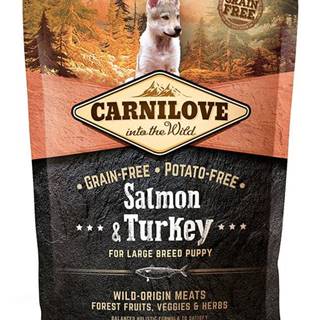 Carnilove Salmon & Turkey for Large Breed Puppy 1, 5kg