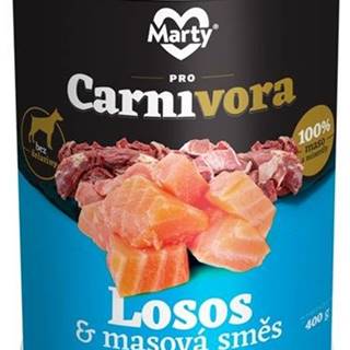 MARTY konz. pre psov ProCarnivora-losos + zmes 400 g