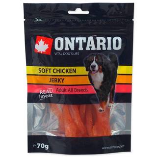 Ontario  Pochúťka mäkké kuracie prúžky - 70 g značky Ontario
