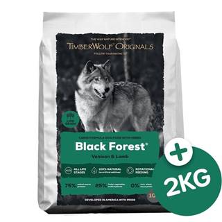 Timberwolf  Originals Krmivo pre psa Black Forest 5kg + 2 Kg Grátis značky Timberwolf