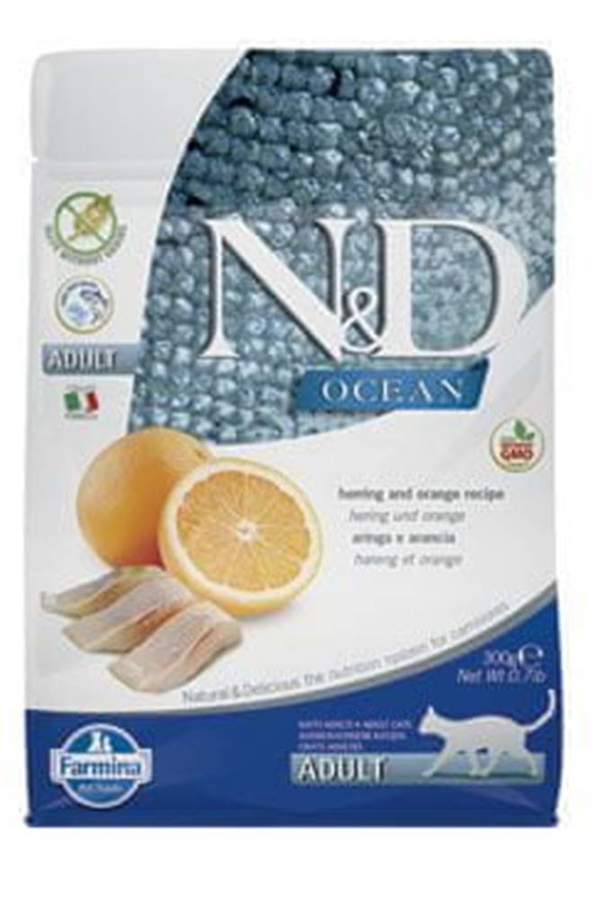 N&D  N & D OCEAN CAT Adult Herring & Orange 1, 5kg značky N&D
