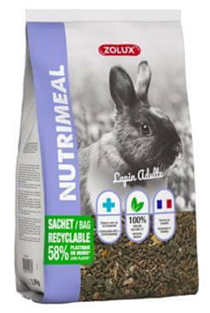 Zolux  Krmivo pre králiky Adult NUTRIMEAL mix 2, 5kg značky Zolux