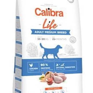 Calibra  Dog Life Adult Medium Breed Chicken 12kg značky Calibra