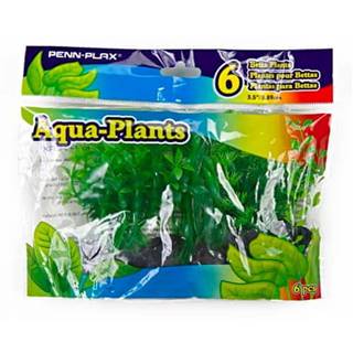 PENN PLAX Umelé rastliny Betta10, 2cm zelené 6ks sada