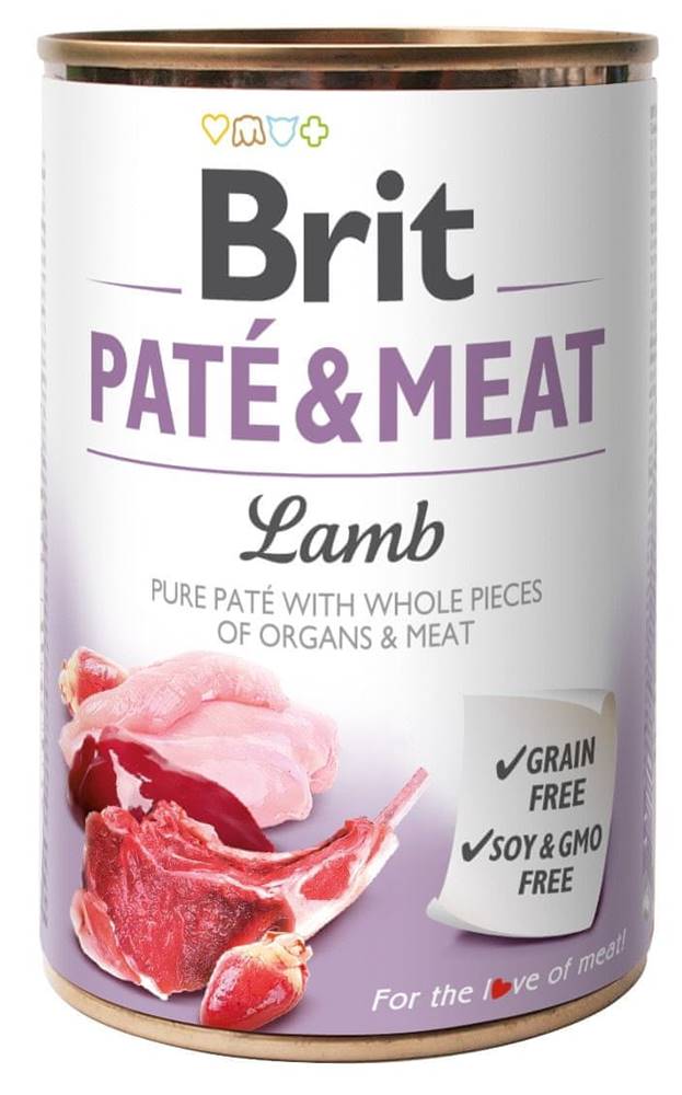 Brit  Paté & Meat Lamb 6x400g značky Brit