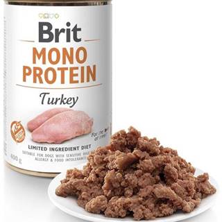 Brit  Konzerva Mono Protein Turkey - 400 g značky Brit