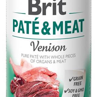 Brit  Paté & Meat Venison 6x400g značky Brit