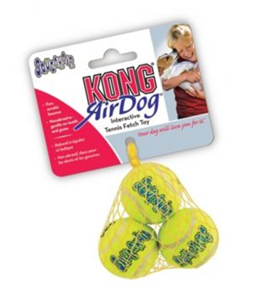  Hračka pre psa Kong air tenisová lopta XS 3ks