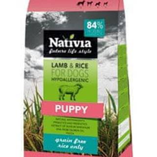NATIVIA  Nativite Dog Puppy Lamb & Rice 15kg značky NATIVIA