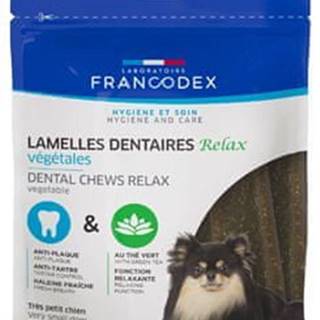 Francodex Relax žuvacie plátky XS pre psov 15ks
