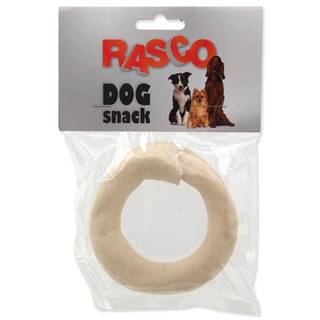 RASCO Kruh Dog byvolie biely 8, 9 cm