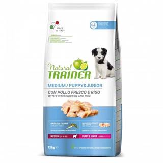 TRAINER  Natural Med. Puppy&Jun čerst. kura 12kg značky TRAINER