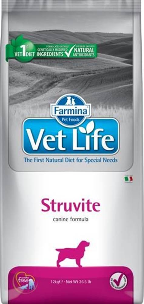 Vet Life Natural Canine Dry Struvite 12 kg