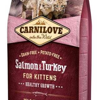 Carnilove Salmon and Turkey Kittens Healthy Growth - 6 kg