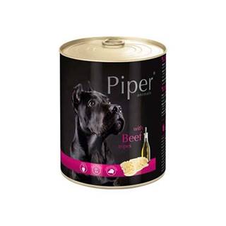 Piper  ADULT 800g konzerva pre dospelých psov s hovädzími držkami značky Piper