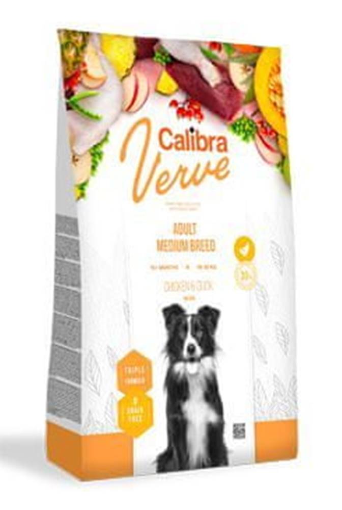 Calibra  Dog Verve GF Adult Medium Chicken & Duck 2kg značky Calibra