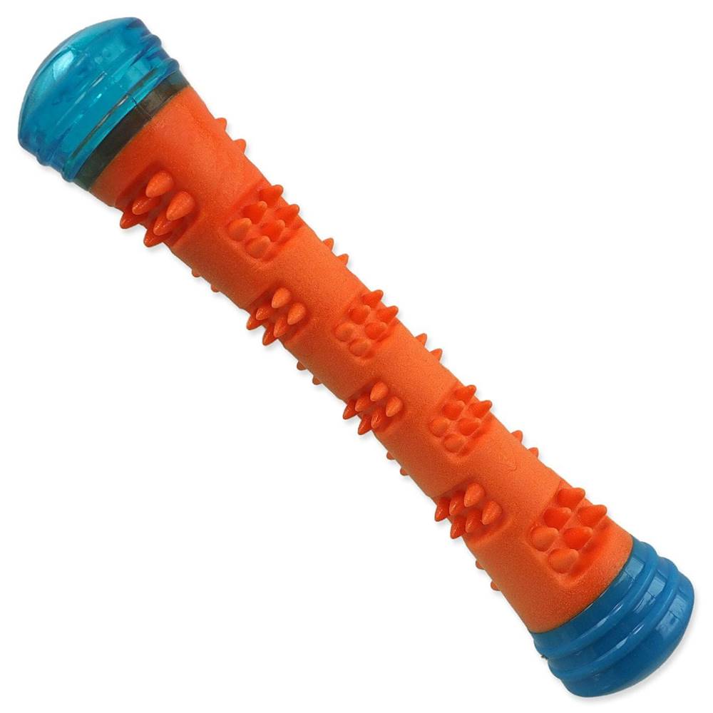 Dog Fantasy  Hračka Kúzelná palička svietiaca,  pískacia oranžovo-modrá 4, 6x4, 6x23cm značky Dog Fantasy