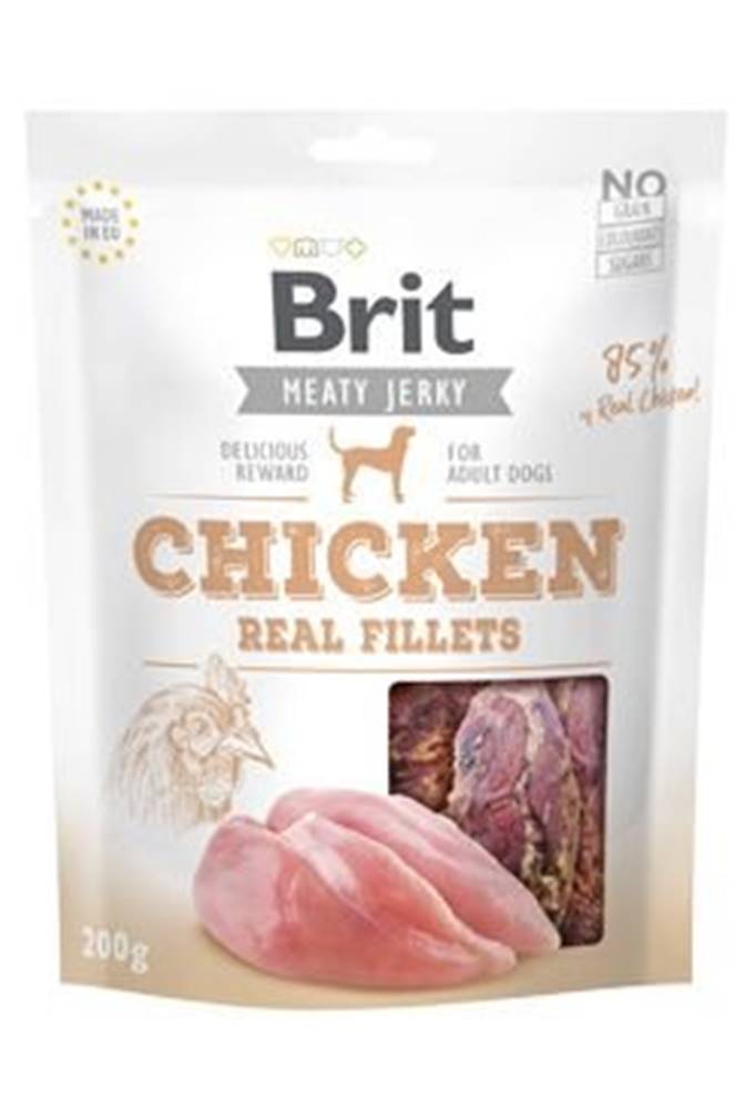Brit  Jerky Chicken Fillets 200 g značky Brit