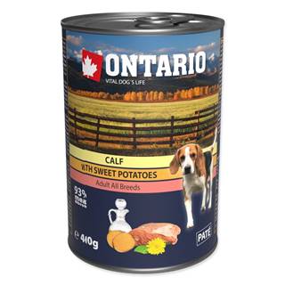 Ontario  Konzerva teľacie s batátmi - 400 g značky Ontario