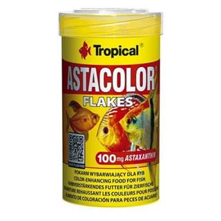 TROPICAL  Astacolor 100ml/20g špeciálne krmivo pre červené discusy značky TROPICAL