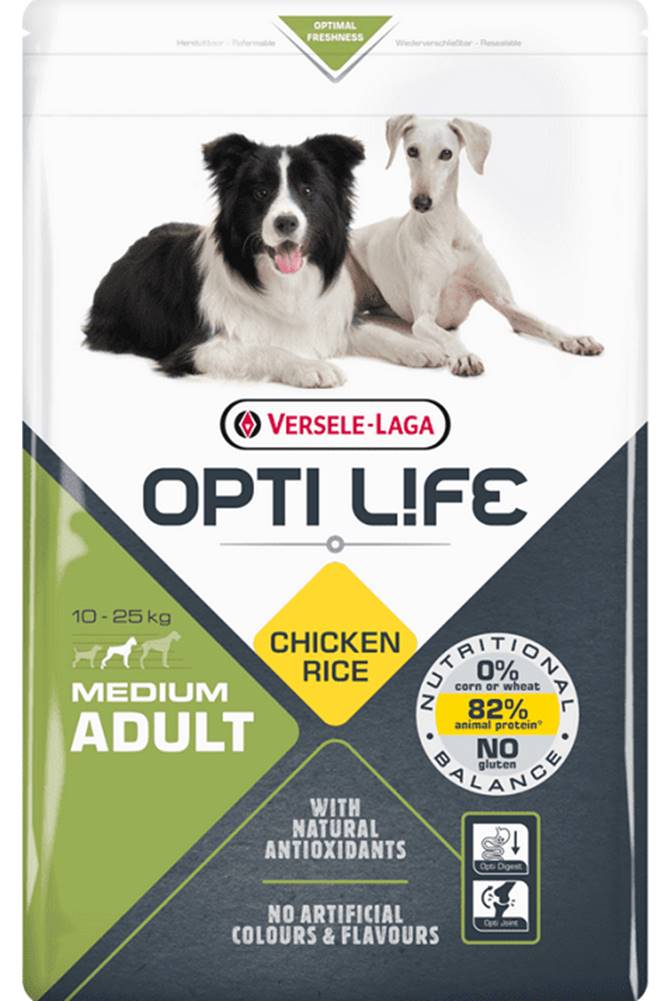 Versele Laga   Opti Life dog Adult Medium 12, 5kg značky Versele Laga