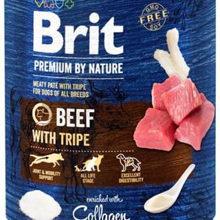 Brit  Premium by Nature Beef with Tripes 6 x 800 g značky Brit