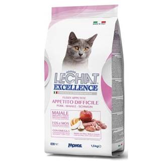 Monge LECHAT EXCELLENCE FUSSY APPETITE krmivo pre mačky s problematickým príjmom potravy- bravčové mäso 1, 5kg