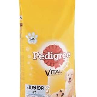 Pedigree Dry Junior s kuracím a ryžou 15kg