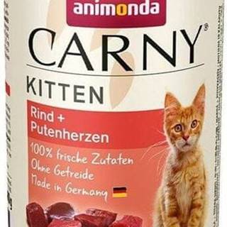 Animonda  Konzerva  Carny Kitten - hovězí,  krůtí 400g značky Animonda