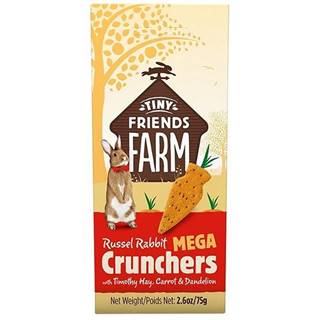 Supreme Tiny FARM Snack Mega crunchers - králik 3 ks,  75 g