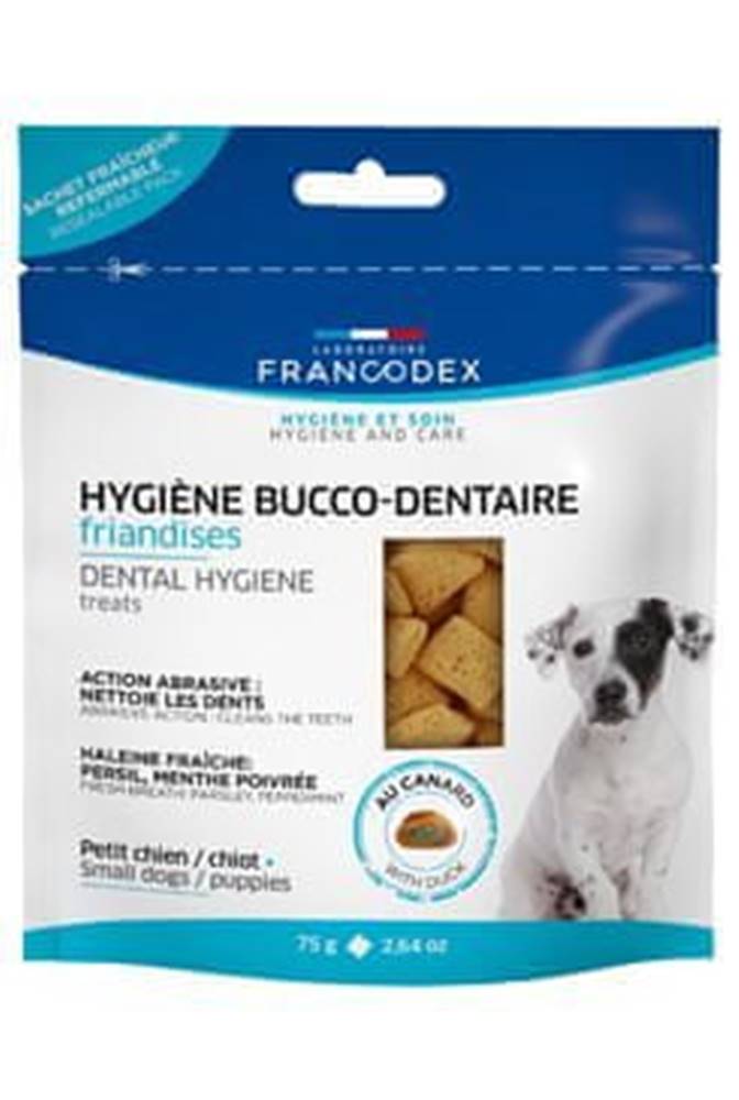 Francodex  Pochúťka Dental Hygiene pre šteňatá 75g značky Francodex