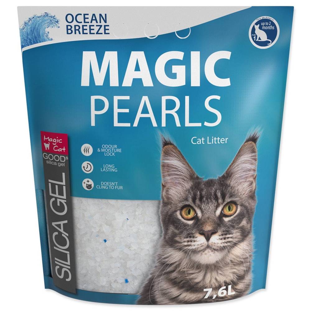Magic Cat  Mačkolit MAGIC PEARLS Ocean Breeze - 7, 6 l značky Magic Cat