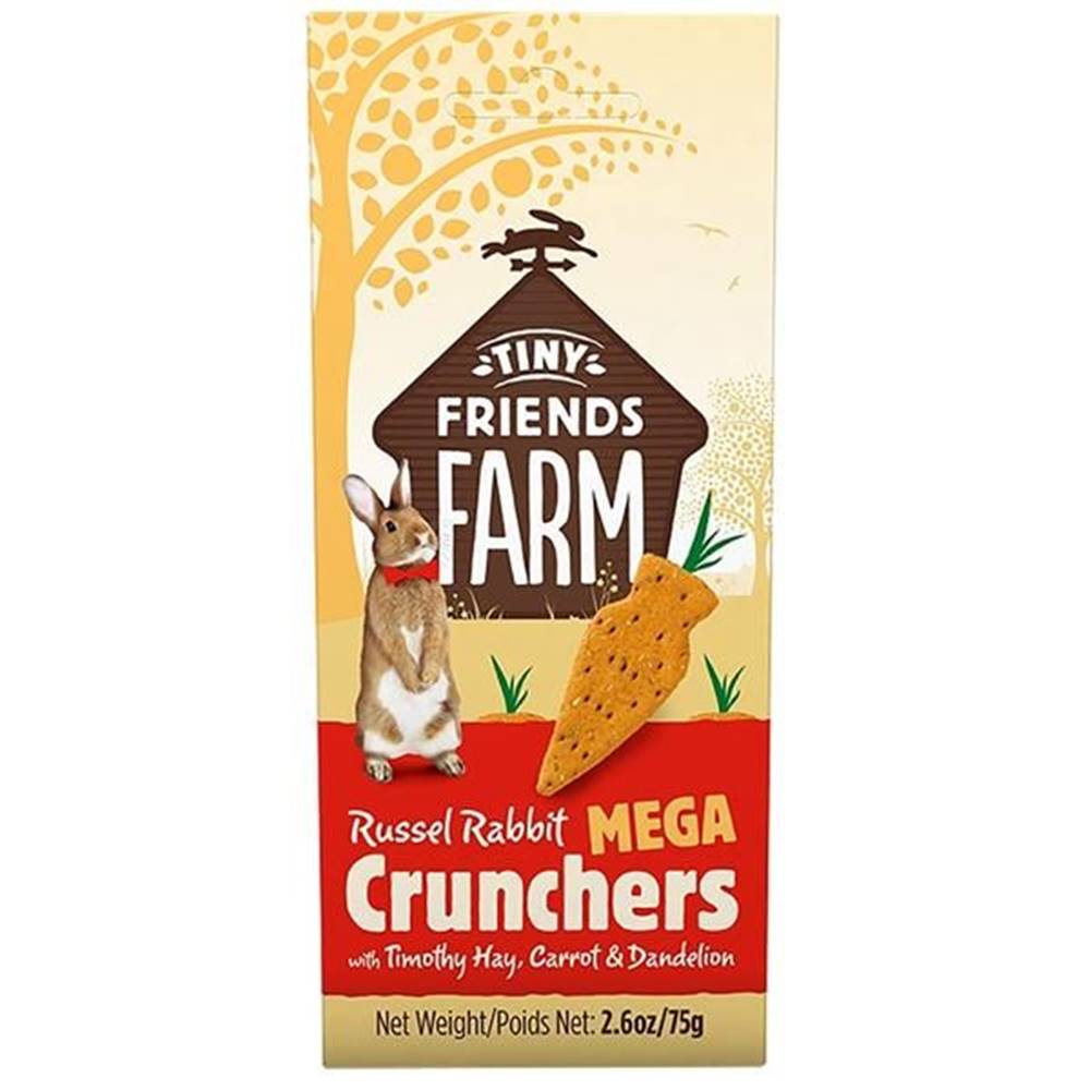 Supreme  Tiny FARM Snack Mega crunchers - králik 3 ks,  75 g značky Supreme
