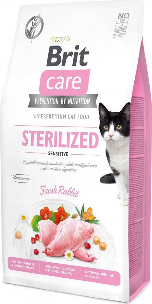 Brit  Care 7, 0kg cat Sterilized Sensitive,  Grain-Free značky Brit