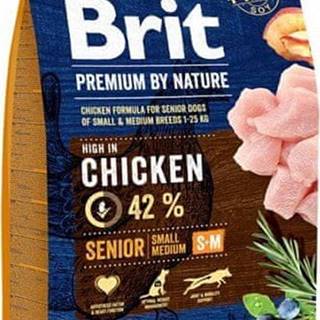 Brit  Premium by Nature Senior S+M 3kg značky Brit