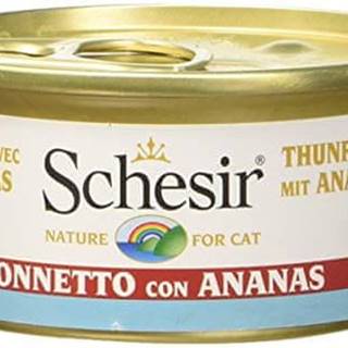 Schesir  Cat konz. Adult tuniak/ananás 75G značky Schesir