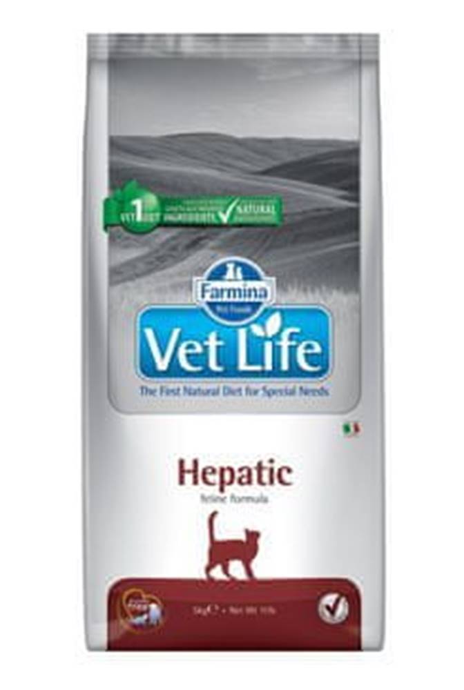  Vet Life Natural Feline Dry Hepatic 10 kg
