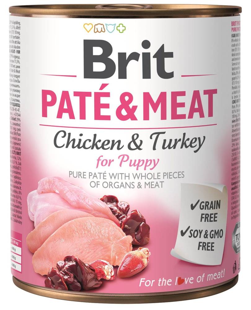Brit  Paté & Meat Puppy 6x800g značky Brit