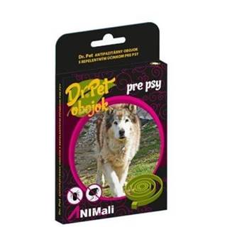 Dr. Pet Care Dog Obojok Antiparazitárny biely 75cm