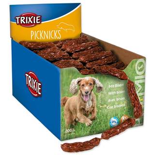 Trixie Salámky Dog s mäsom zo zubra sušené 8 cm - 200 ks