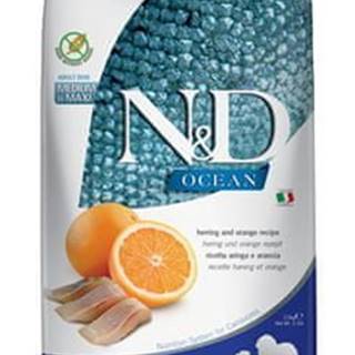 N&D  N & D OCEAN DOG Adult M / L Herring & Orange 2, 5kg značky N&D