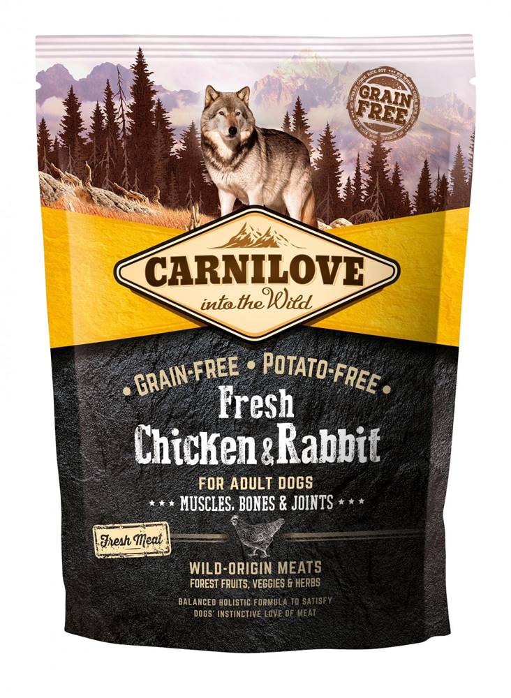 Carnilove  Dog Fresh Chicken & Rabbit 1, 5kg značky Carnilove