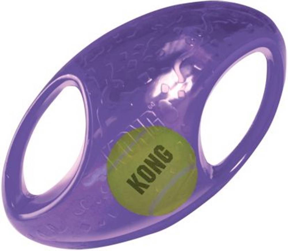 KONG  Jumbler hračka pre psov gumová lopta rugby M / L 17, 5 x 11 cm značky KONG