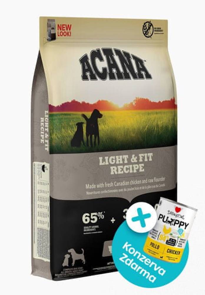 Acana  Krmivo pre psa Light & Fit Heritage 11, 4 kg značky Acana