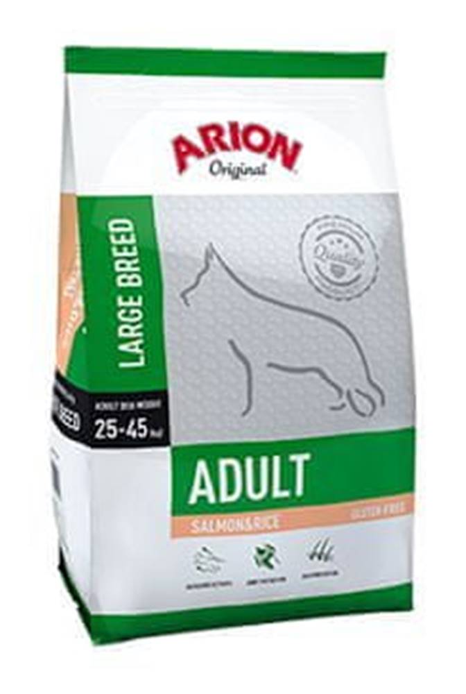 Arion  Dog Original Adult Large Salmon Rice 12kg značky Arion