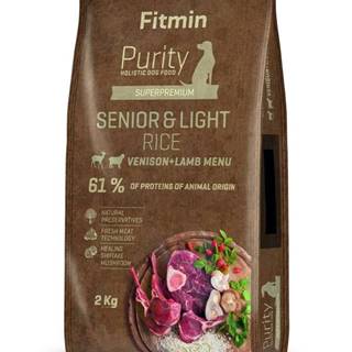 Fitmin  Dog Purity Rice Senior & Light Venison & Lamb 2 kg značky Fitmin
